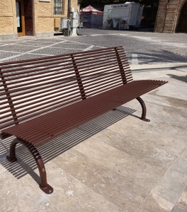 Panchine in FERRO, cm. 200